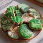 st patricks day royal icing cookies