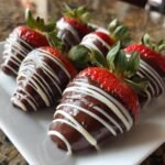christmas chocolate covered strawberries