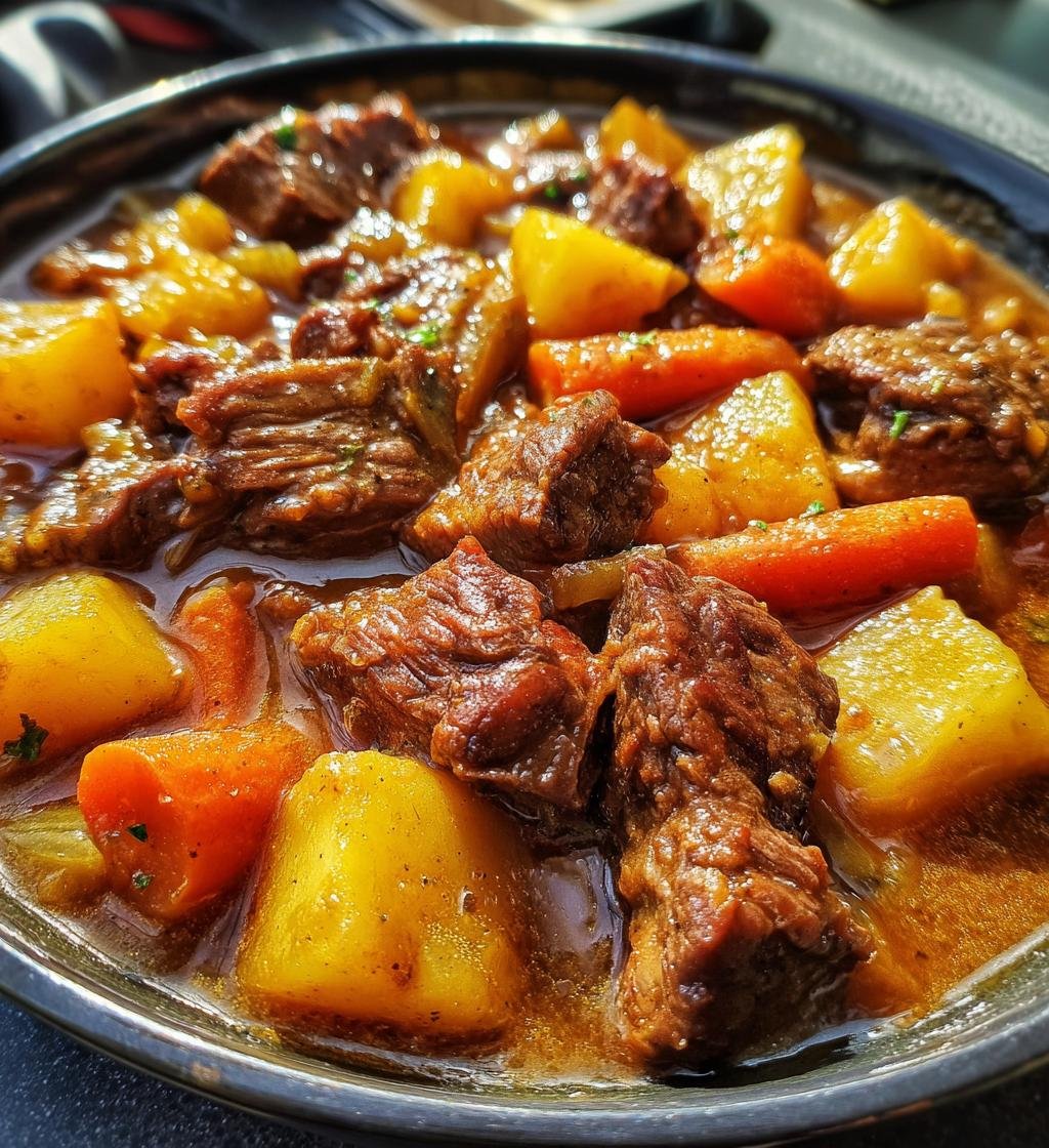 easy beef stew recipe: 7 steps to heartwarming comfort
