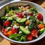 Crisp & Refreshing Spring Salad with Seasonal Veggies