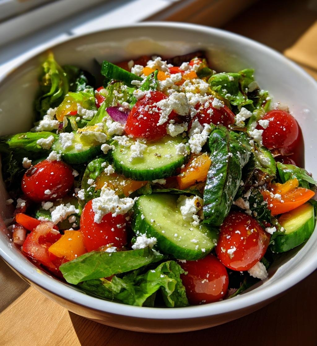 Crisp & Refreshing Spring Salad with Seasonal Veggies Delight