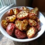 air fryer baked potatoes red