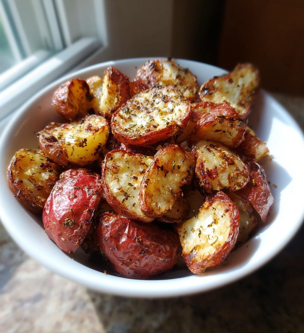 air fryer baked potatoes red