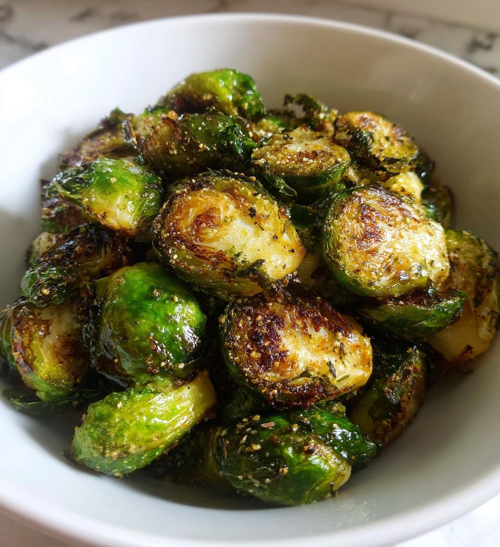 brussels sprouts air fryer