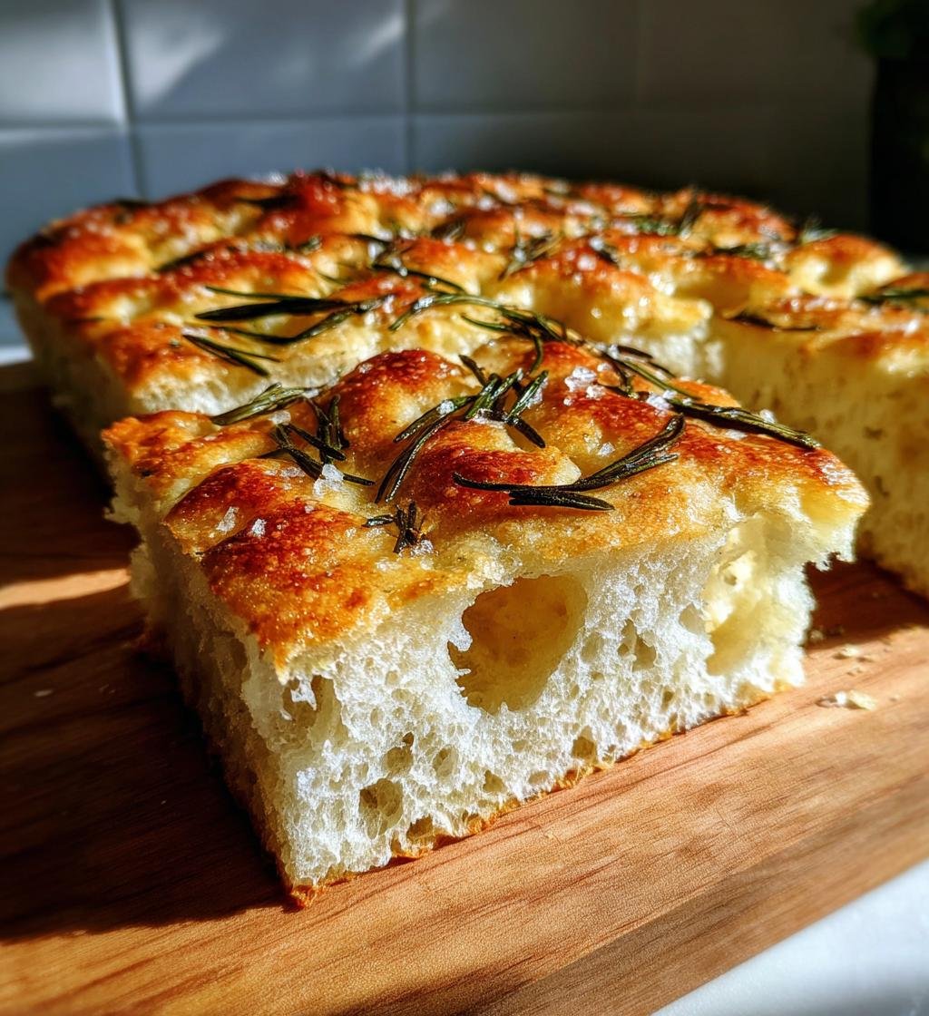 focaccia bread recipe overnight