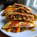 ground beef quesadillas
