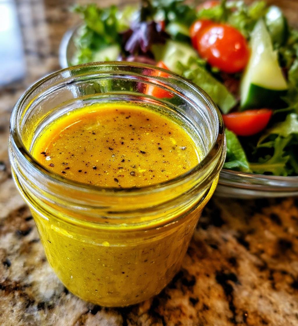 Lemon Vinaigrette Dressing: 5 Minutes to Zesty Bliss