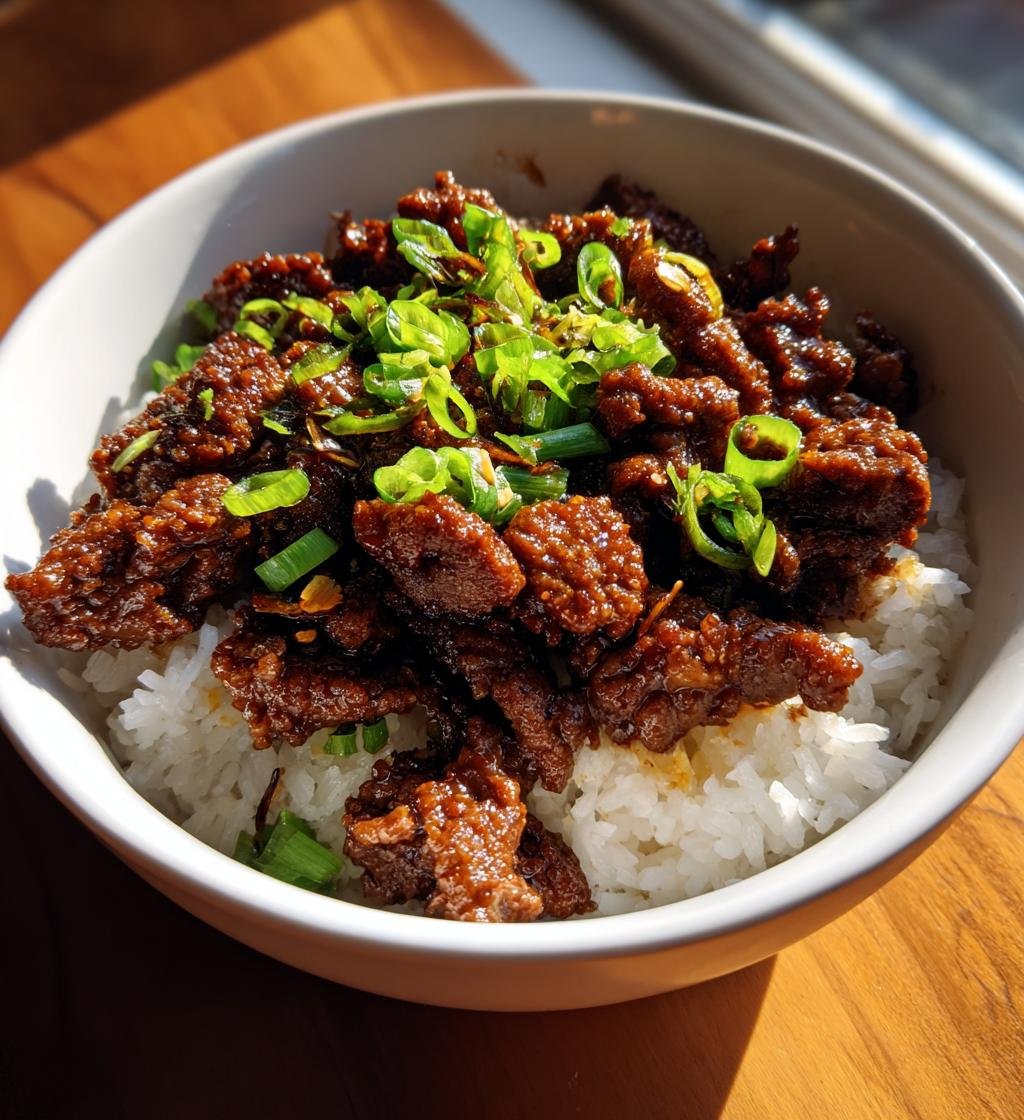 Mongolian Beef Recipe Ground: 5 Steps to Pure Delight