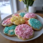 spring cookies decorated buttercream