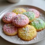 spring cookies decorated simple