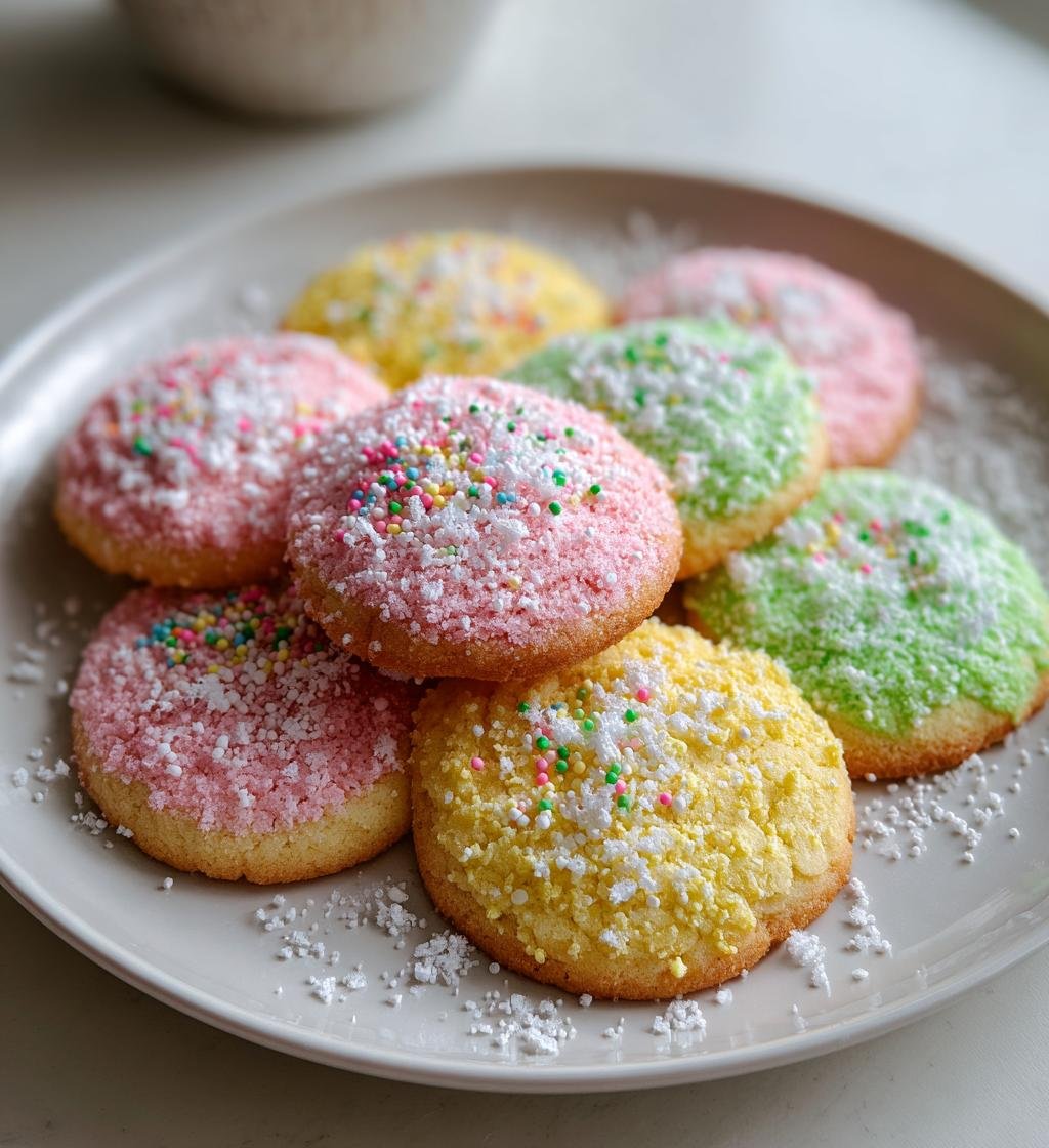 spring cookies decorated simple