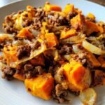 sweet potato and ground beef