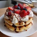 waffle day decoration