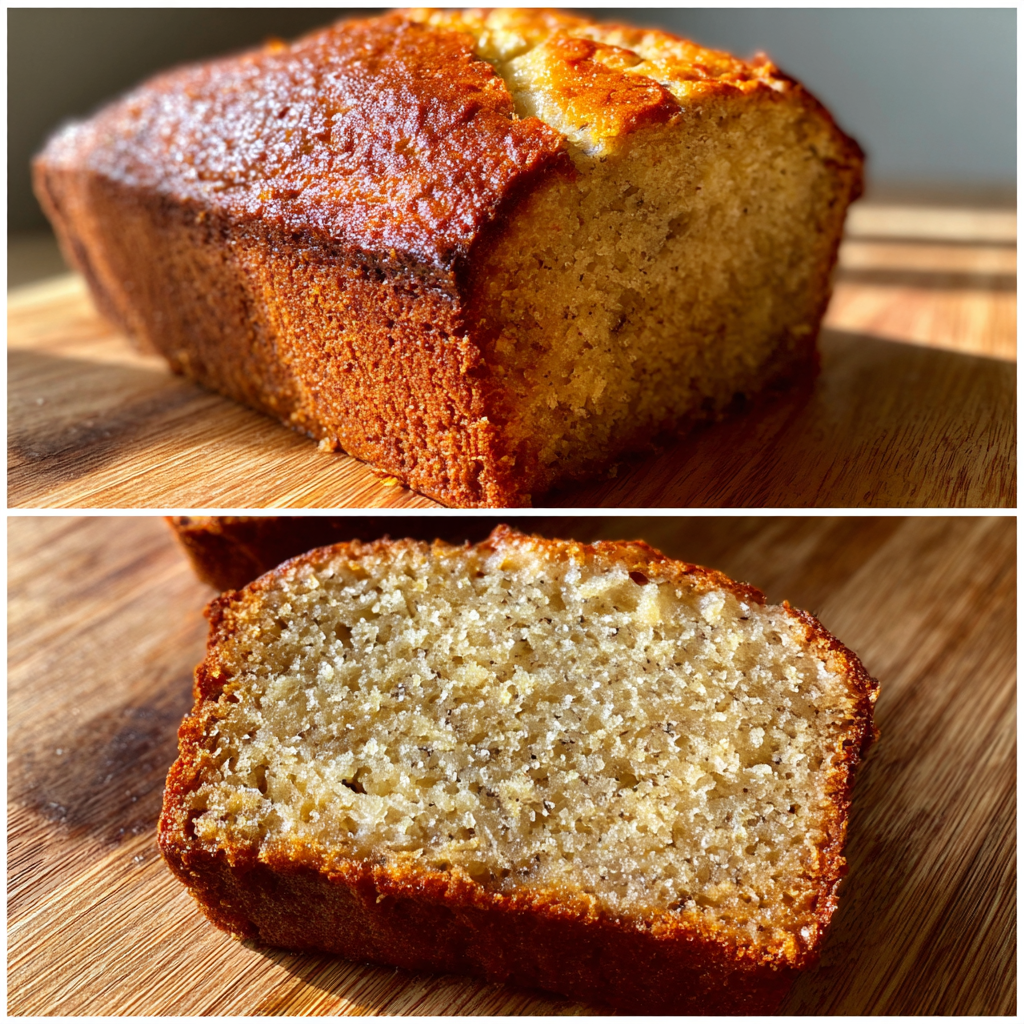 Easy 3-Ingredient Banana Bread Recipe in Under 1 Hour