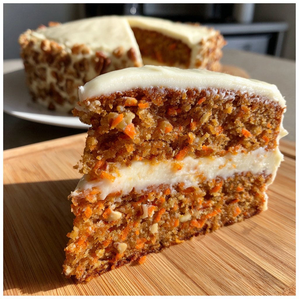 easy moist carrot cake recipe that melts in your mouth
